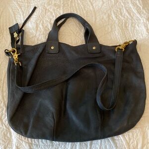 Clare V. Black leather bag (old school)